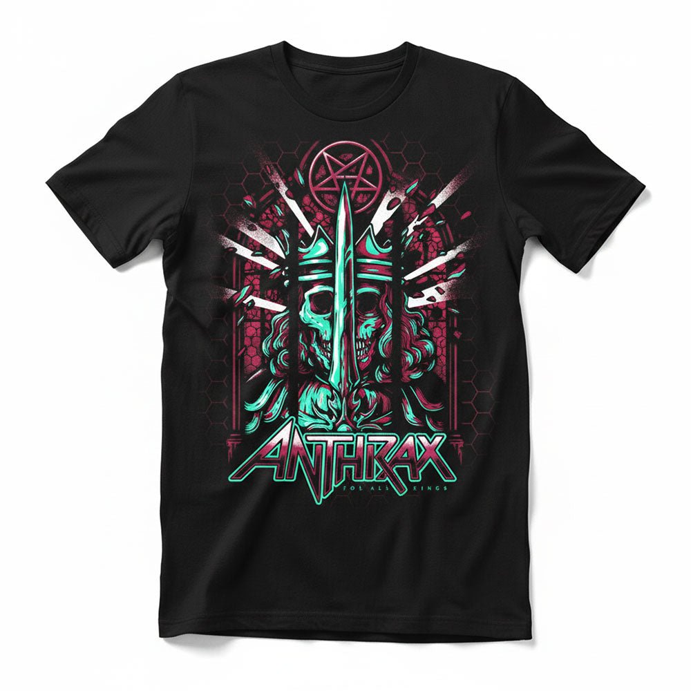 ANTHRAX アンスラックス (2026年 4月 来日 ) - For All Kings Poster / ヴィンテージ / Tシャツ / メンズ - PGS